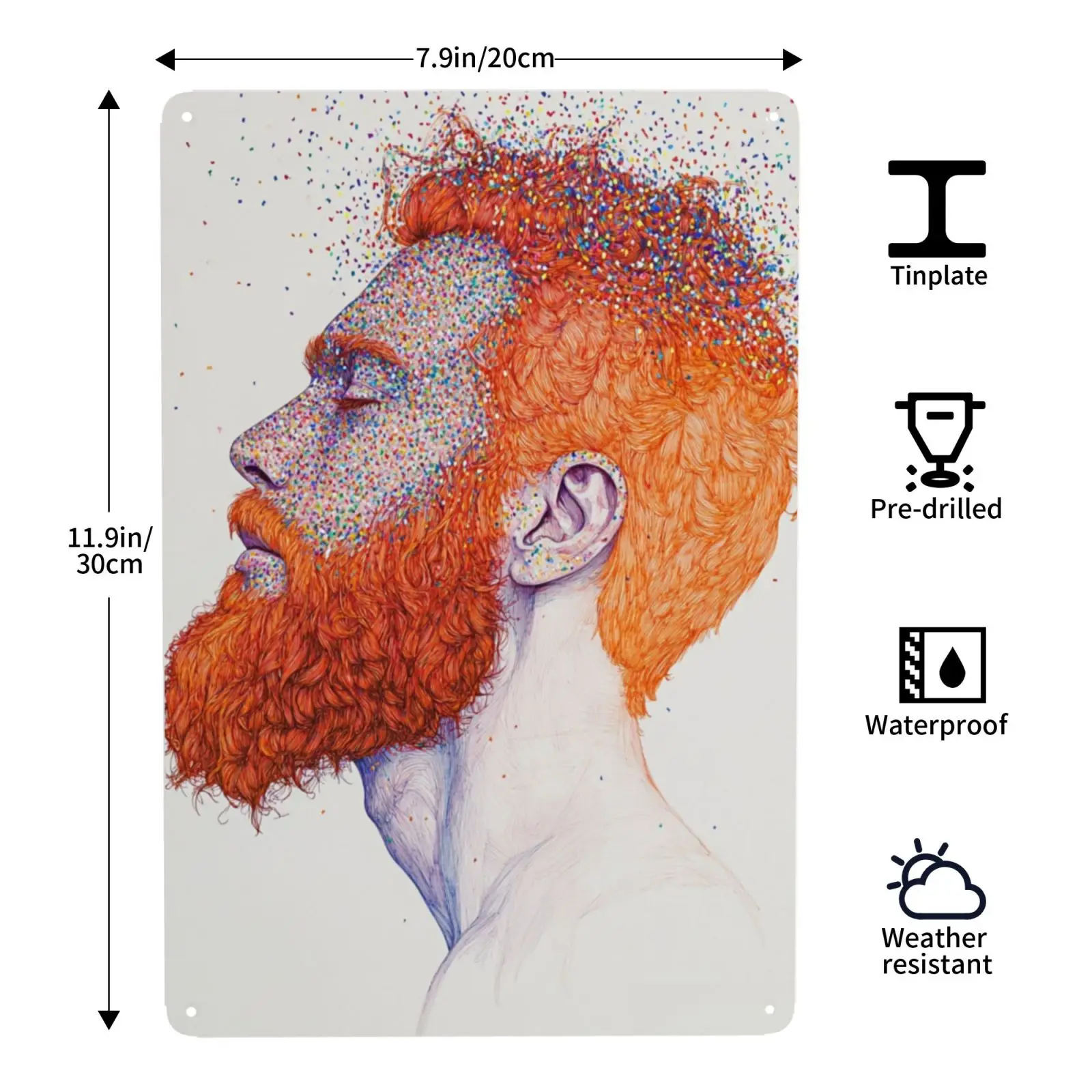 20x30 см diy декоративная настенная тарелка на заказ - Фотография_6