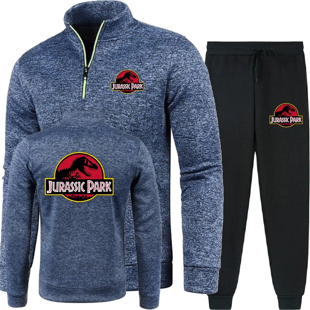 Jurassic park world dinosaur graphic мужские комплекты из 2 предметов - Фотография_5