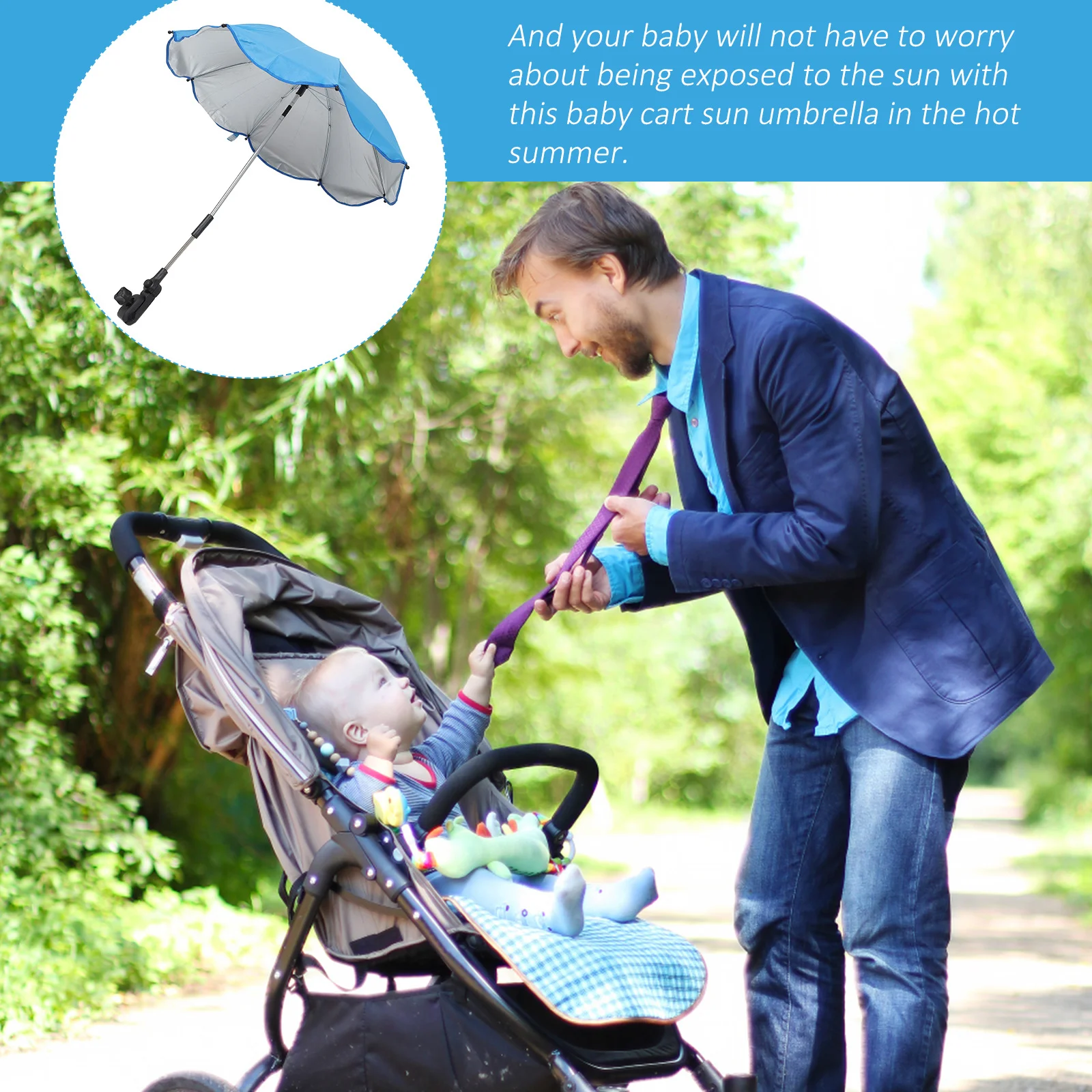 Зонт для детской коляски