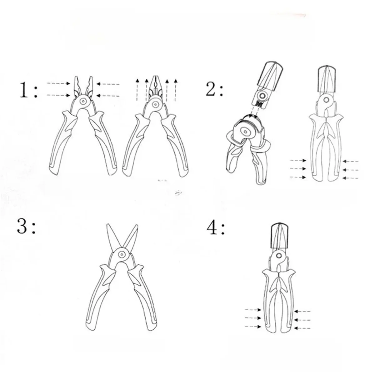 Многофункциональные плоскогубцы aa25 5 в 1 - Фотография_4