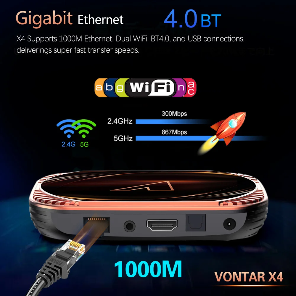 Vontar x4 amlogic s905x4 smart - Фотография_3