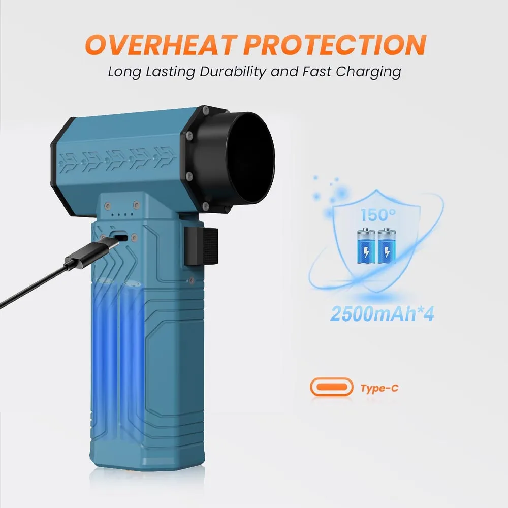 Violent turbo fan мини ручной 70 - Фотография_2
