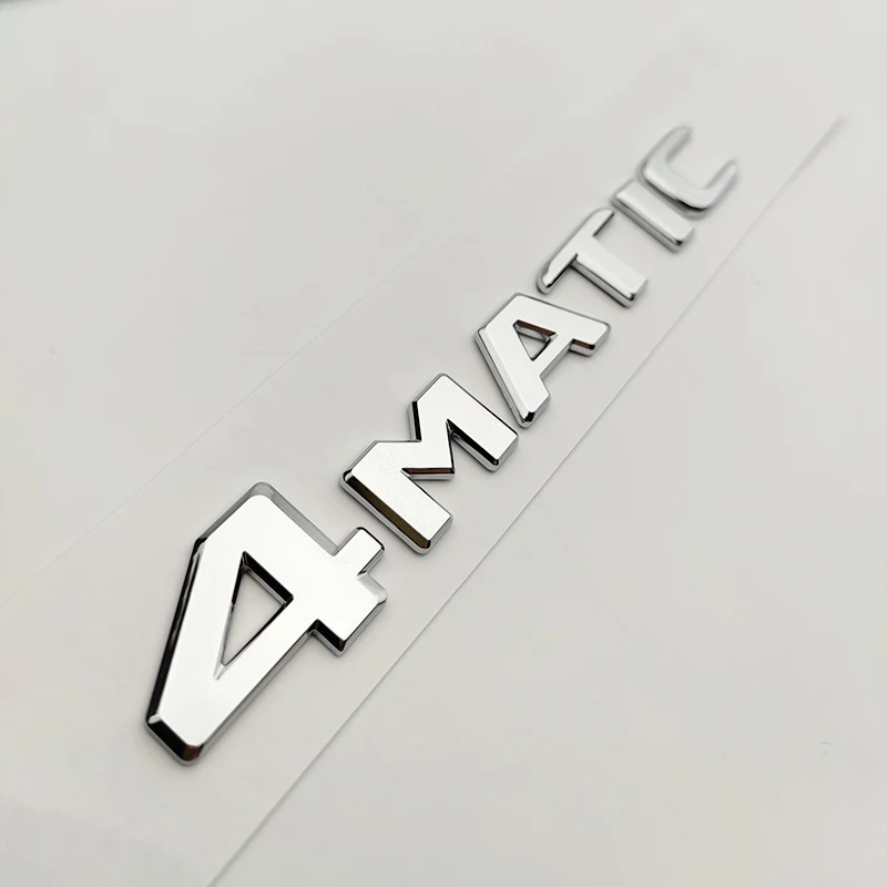 3d abs хром черный 4 matic логотип - Фотография_4