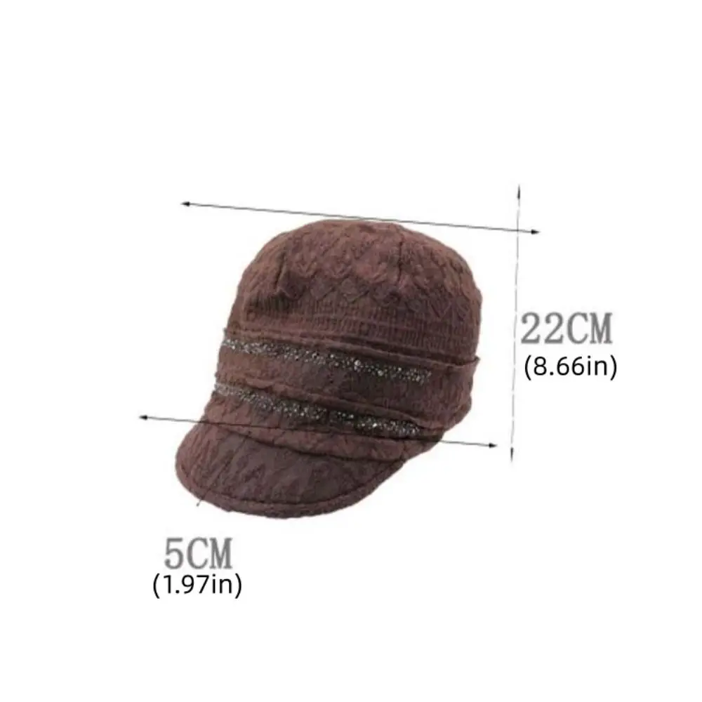 Шапка-бини с вышивкой и цветком - Фотография_6