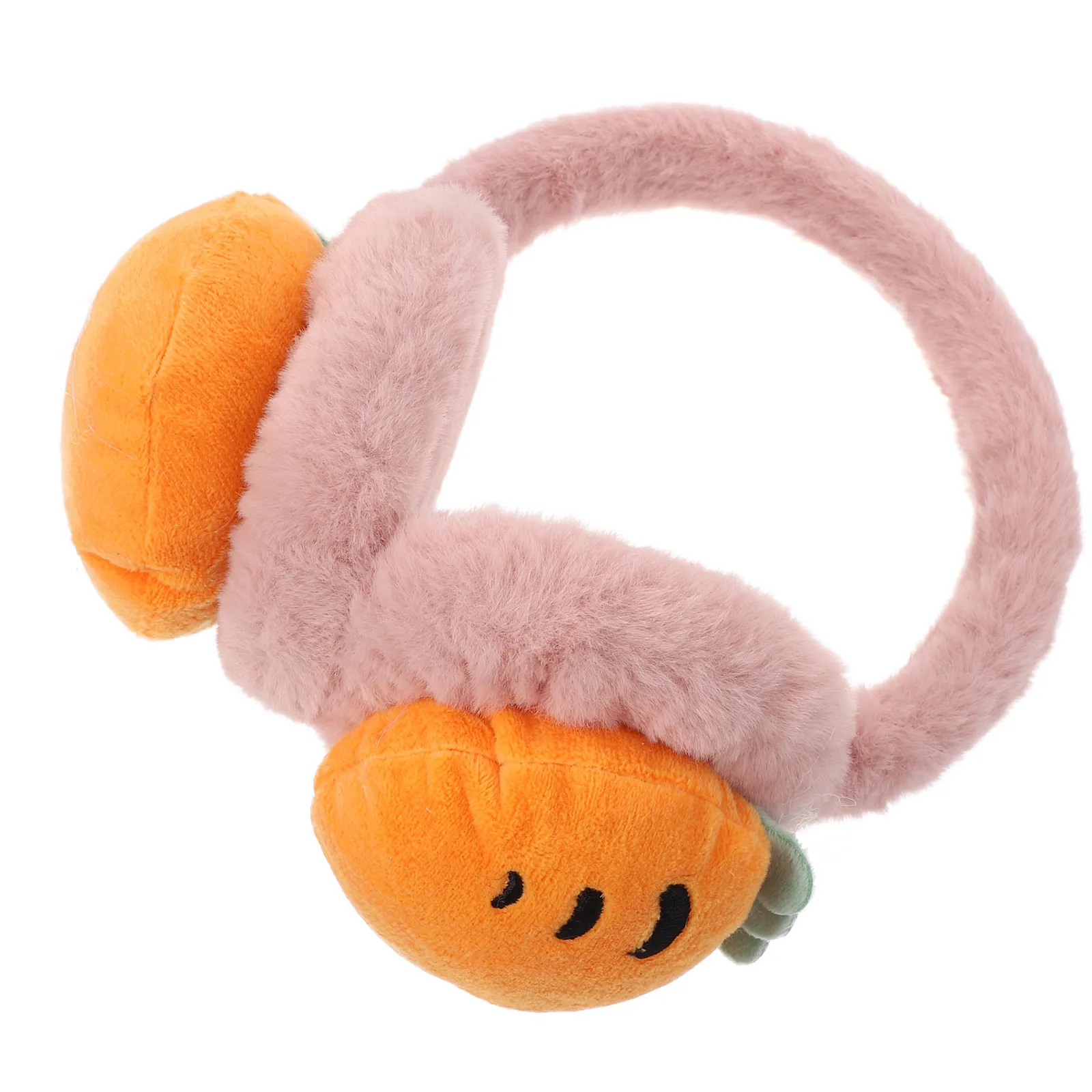 Теплые наушники с рисунком моркови - Фотография_5