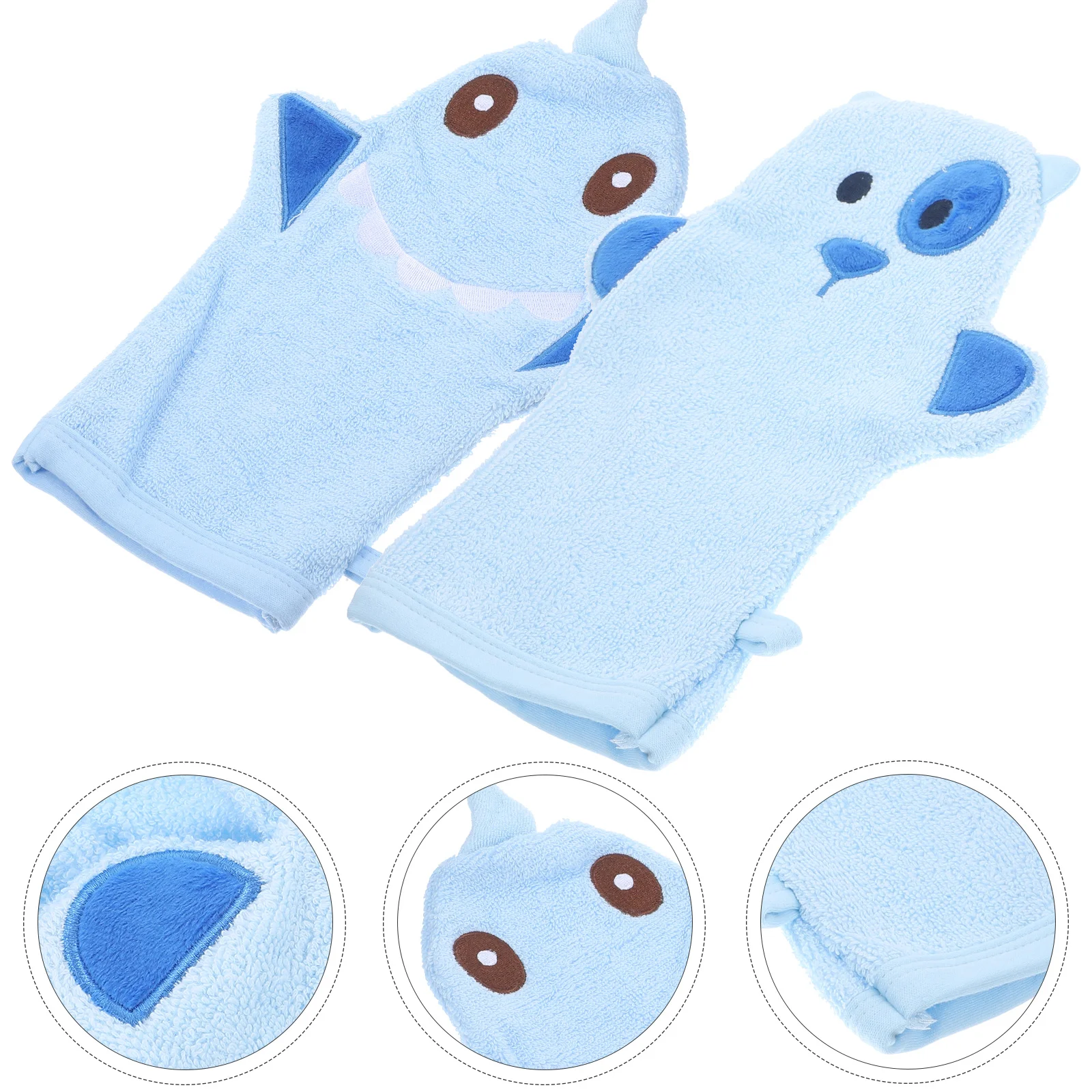 Детские перчатки для купания