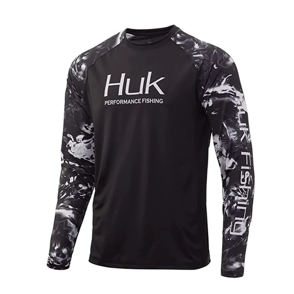 Huk рубашки для рыбалки с длинным рукавом