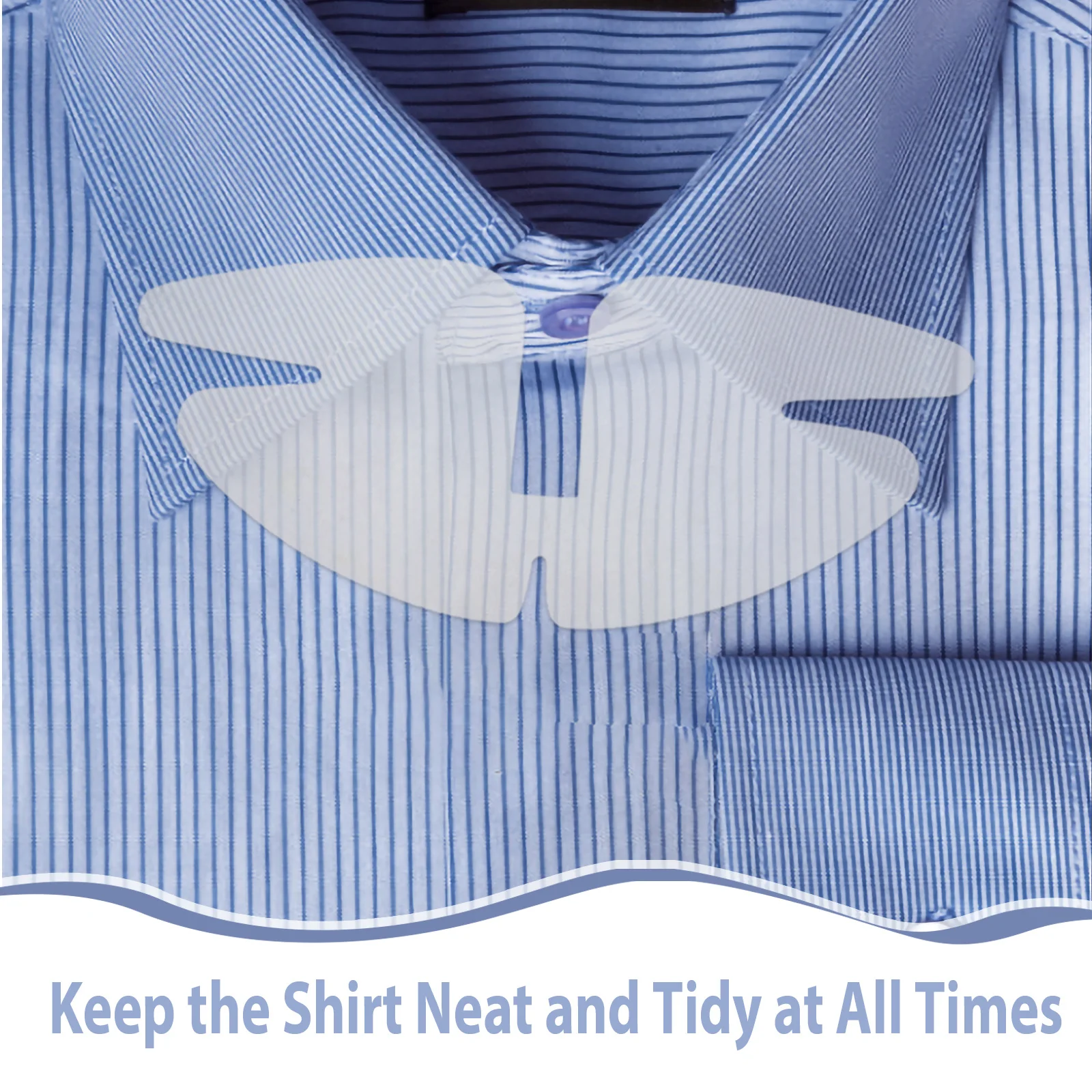 Вставки для классической рубашки с воротником - Фотография_3