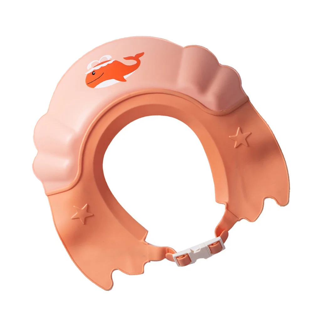 Регулируемая шапочка для мытья волос для детского душа - Фотография_2