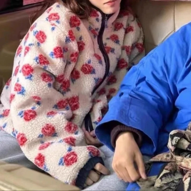 Зимнее новое флисовое теплое повседневное - Фотография_2