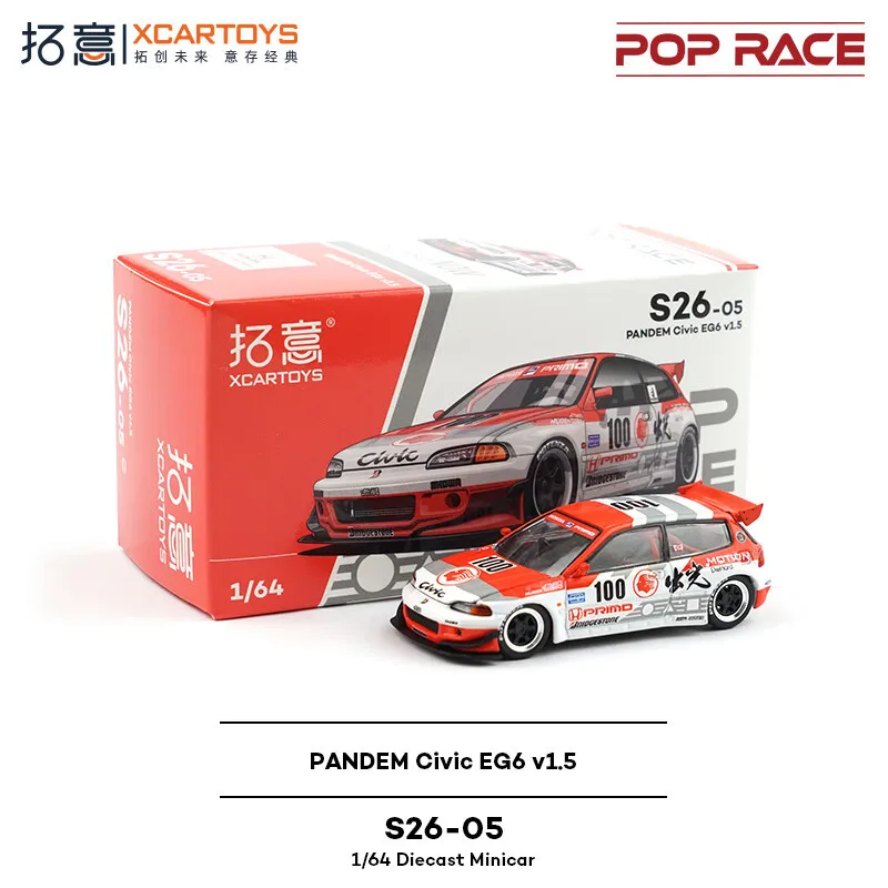 Poprace 1:64 honda civic eg6 jaccs - Фотография_5