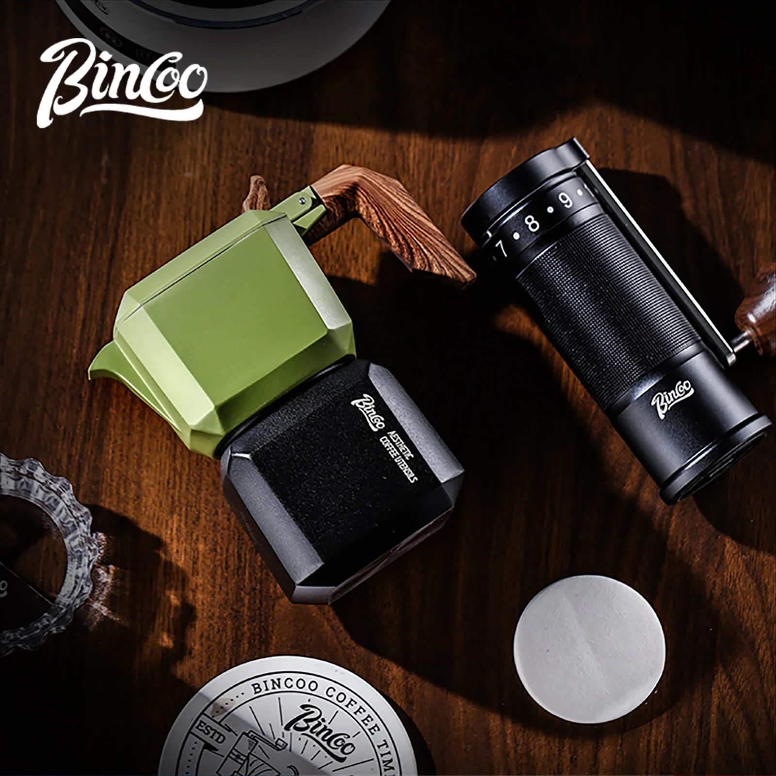 Набор мока-кастрюль bincoo mini cube с двойным клапаном