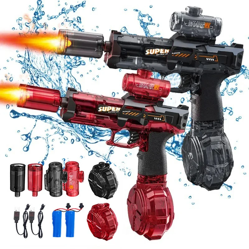 Светодиодный электрический водяной пистолет blaster toys