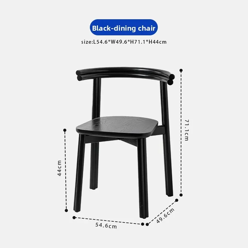 Обеденный стул из цельного дерева - Фотография_6