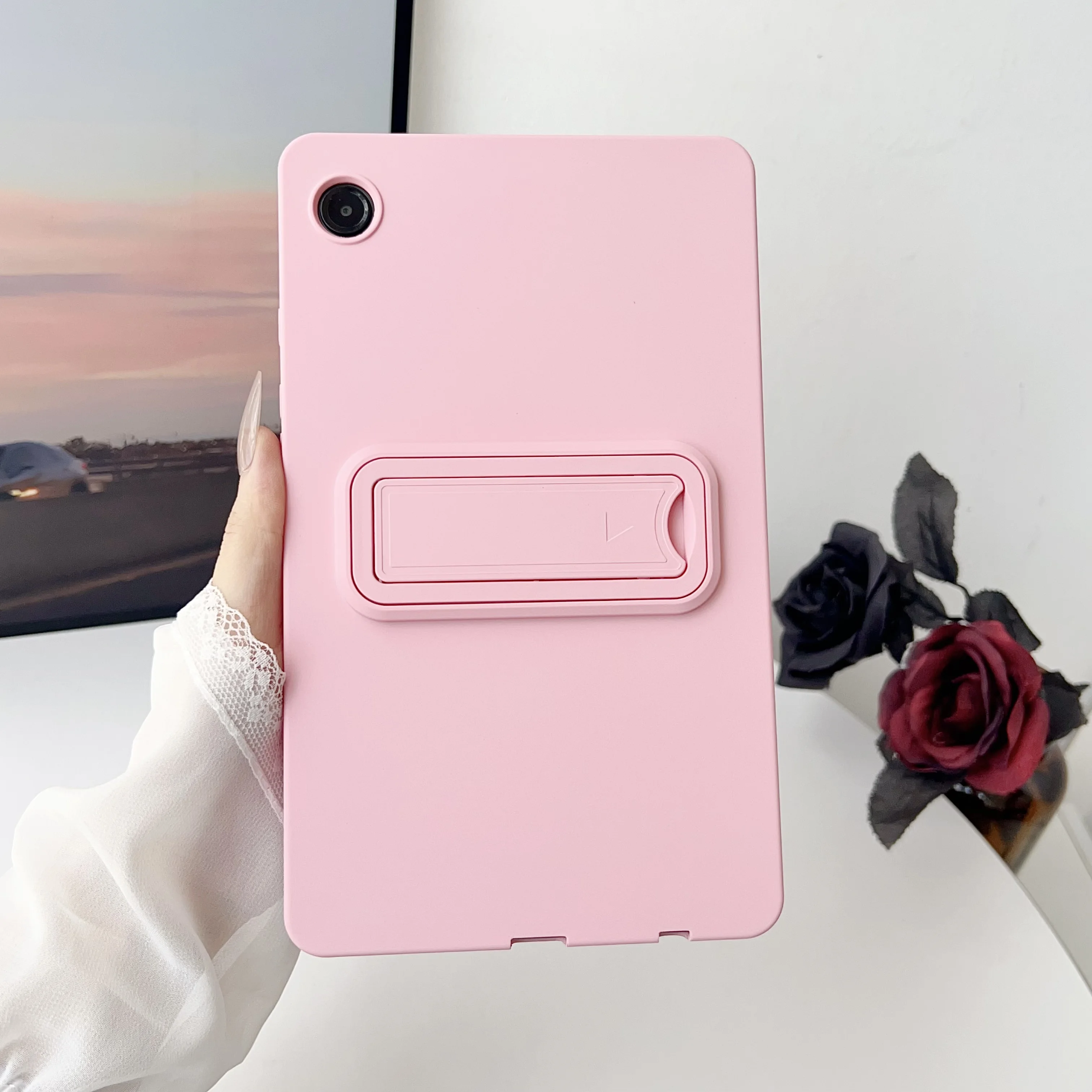 Жесткий держатель для планшета с подставкой для samsung galaxy tab a9 2023 - Фотография_3