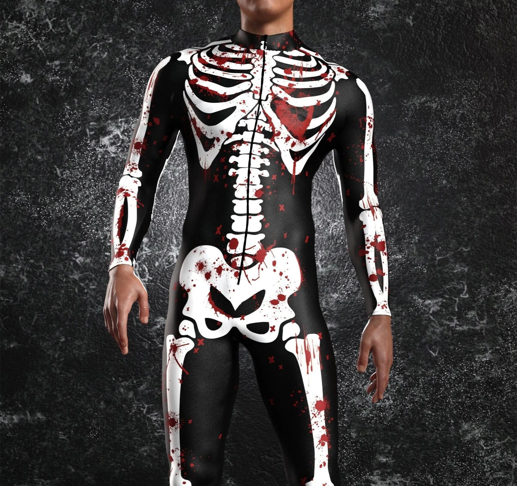 Мужской костюм ужасов на хэллоуин - Фотография_5