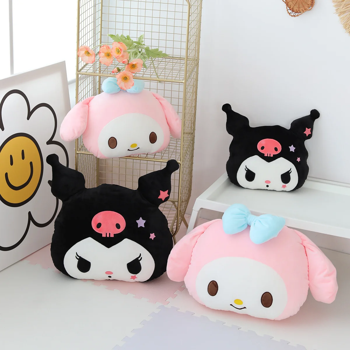 Sanrio cute kuromi автомобильный подголовник - Фотография_5