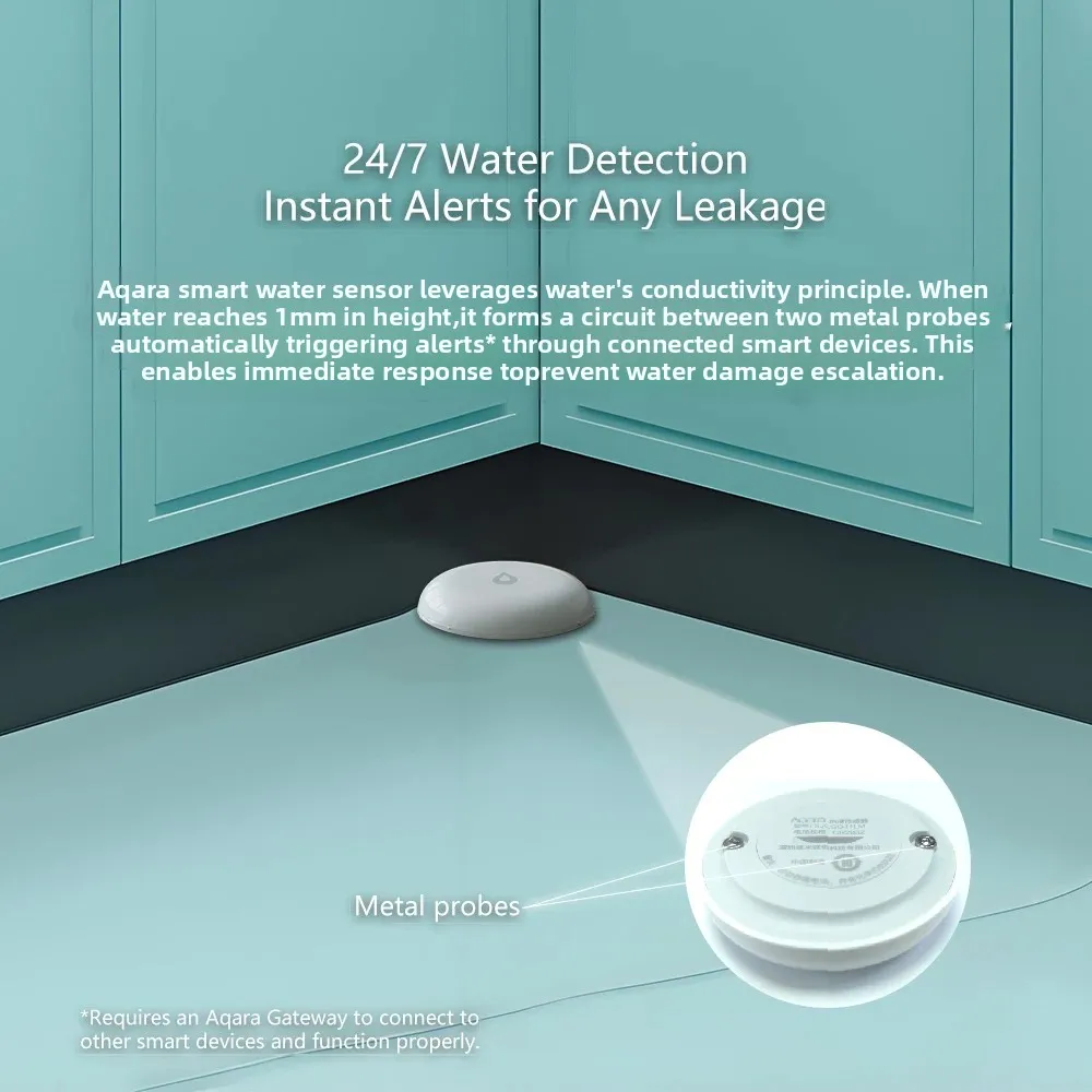 Датчик утечки воды aqara zigbee - Фотография_3
