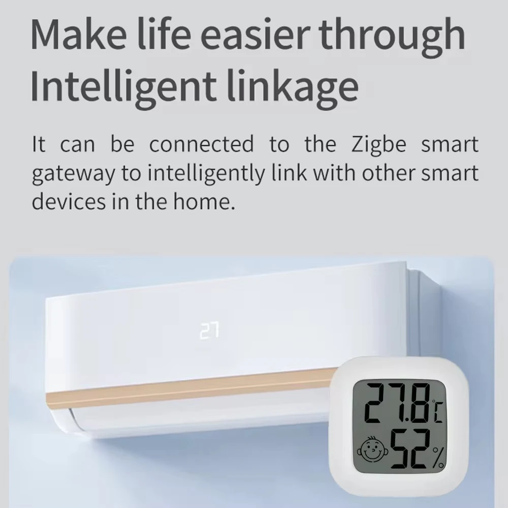 Датчик температуры и влажности tuya zigbee 3 - Фотография_3