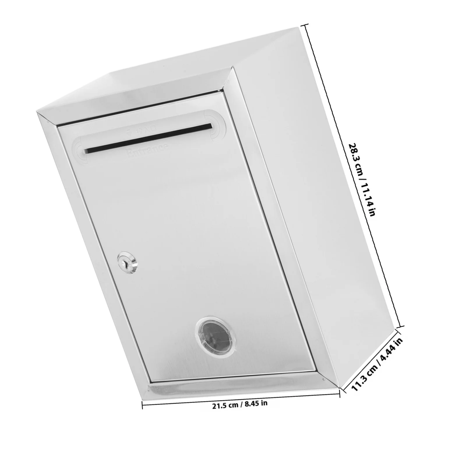 Настенный запираемый ящик из нержавеющей стали - Фотография_4