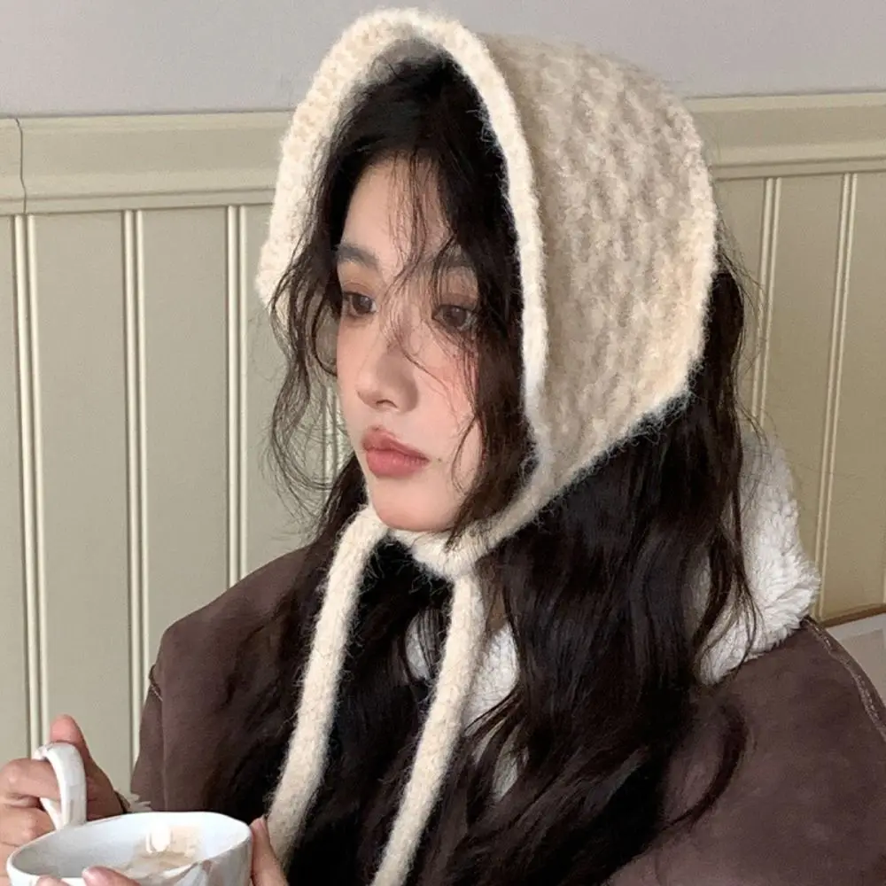 Индивидуальные утолщенные шерстяные наушники с ремешками