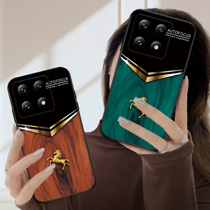 Голова золотой лошади для xiaomi - Фотография_3