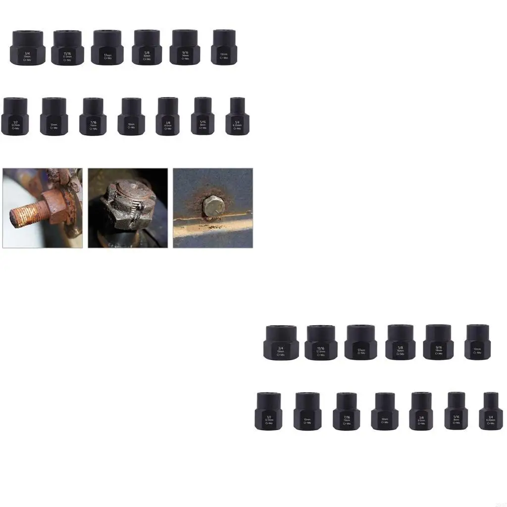 Многофункциональный набор для снятия гаек с ударным болтом