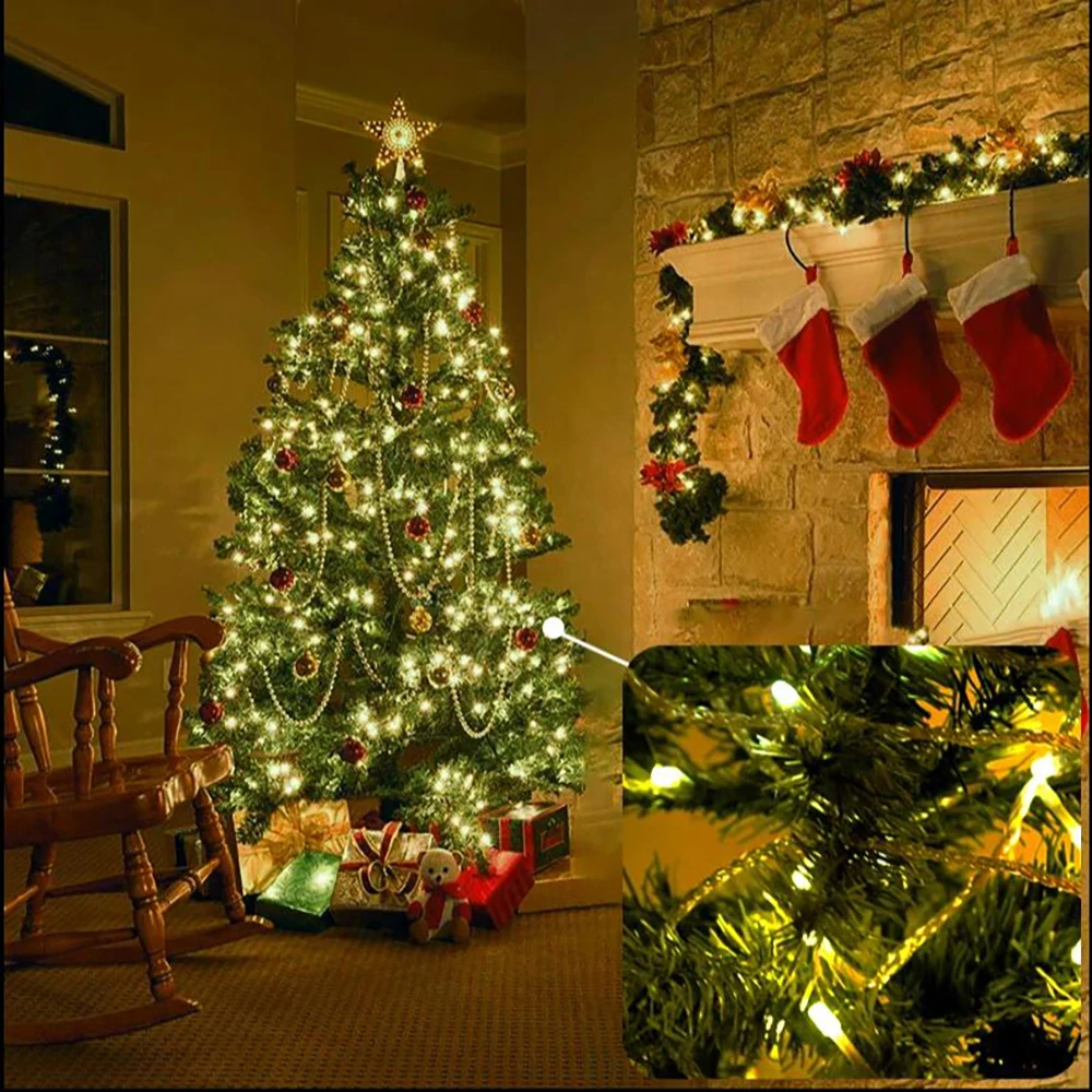 10 м 100 светодиодов xmas уличные - Фотография_5