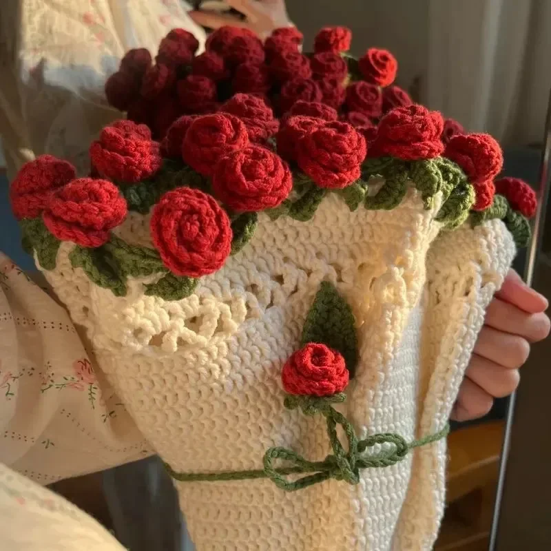 Большое одеяло с букетом розы - Фотография_4