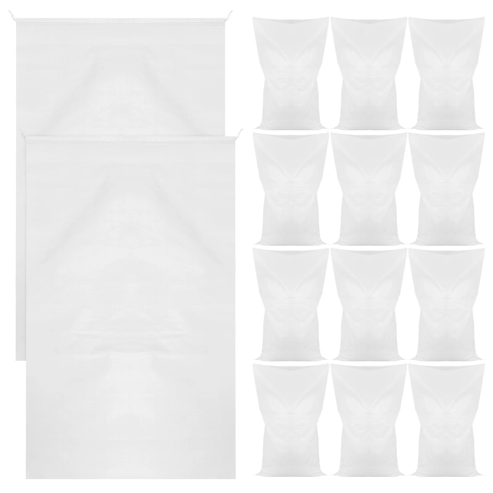 Тканые мешки с песком для защиты от наводнения