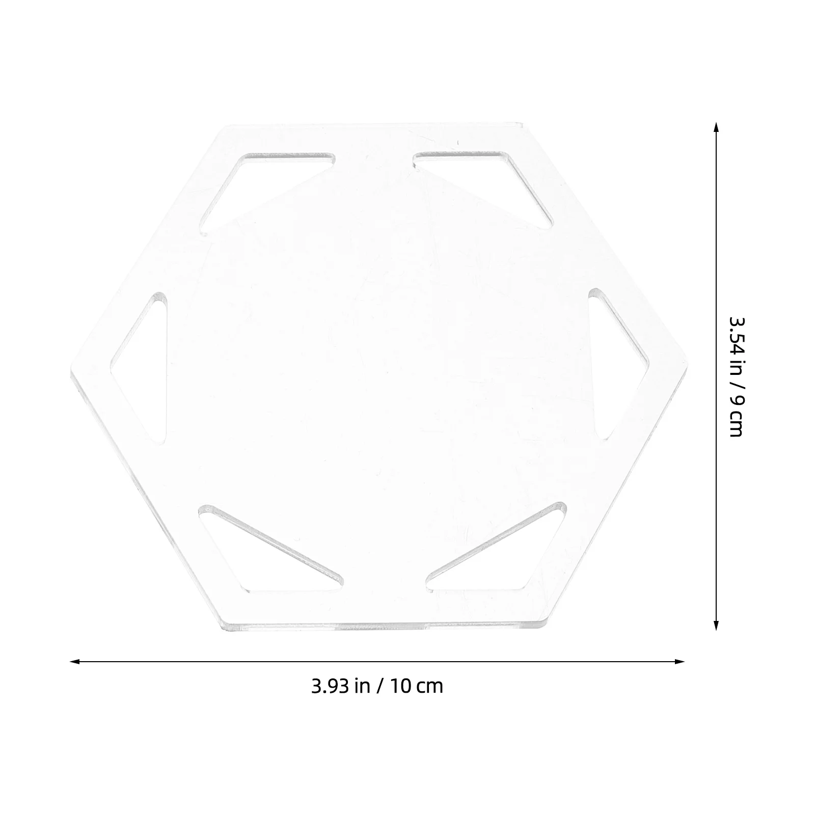 Акриловые шестиугольные шаблоны для квилтинга - Фотография_4