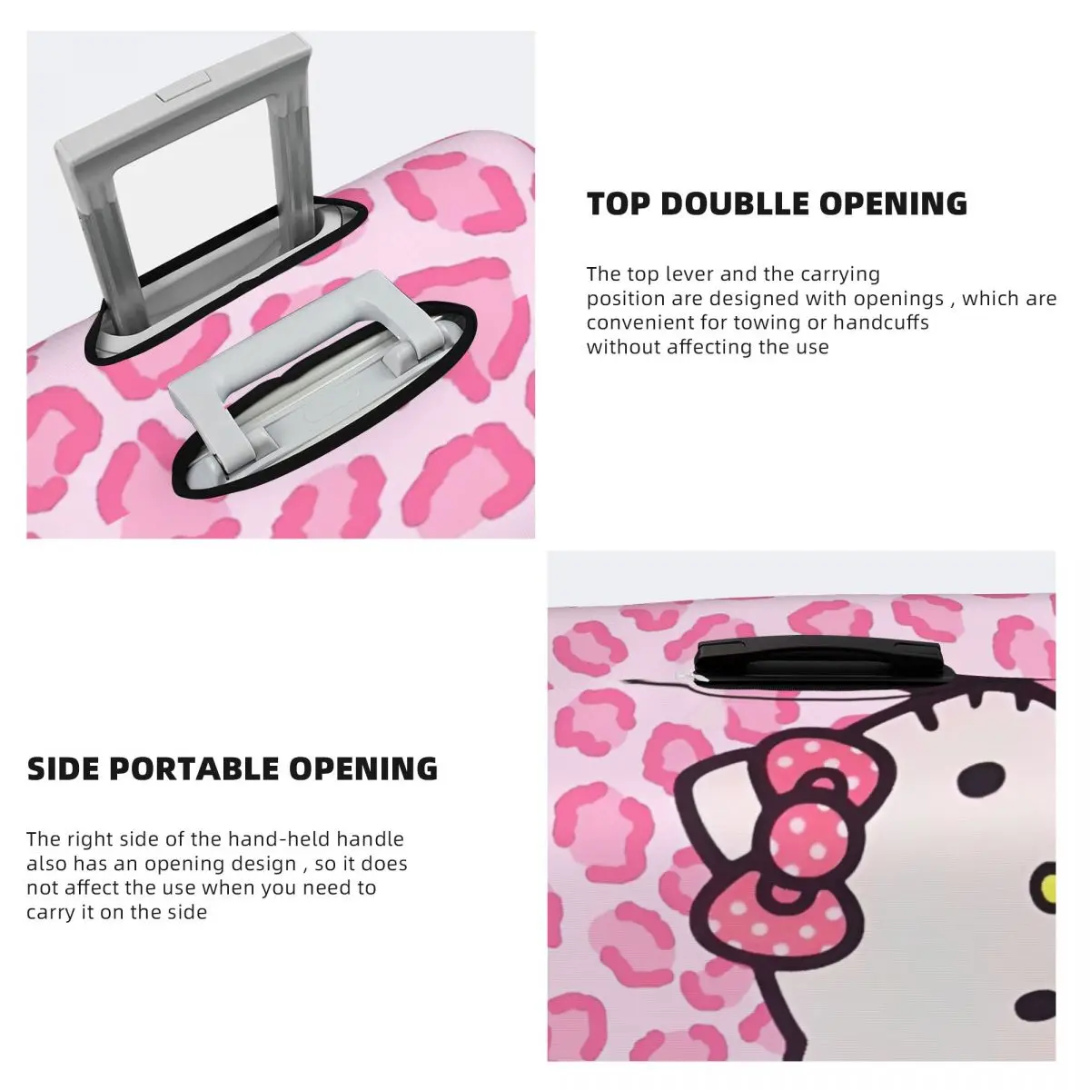 Чехол для чемодана hello kitty - Фотография_4