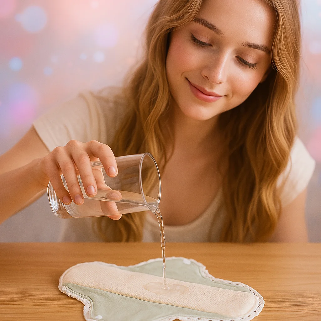 Biai новые многоразовые гигиенические прокладки с кружевной отделкой - Фотография_4