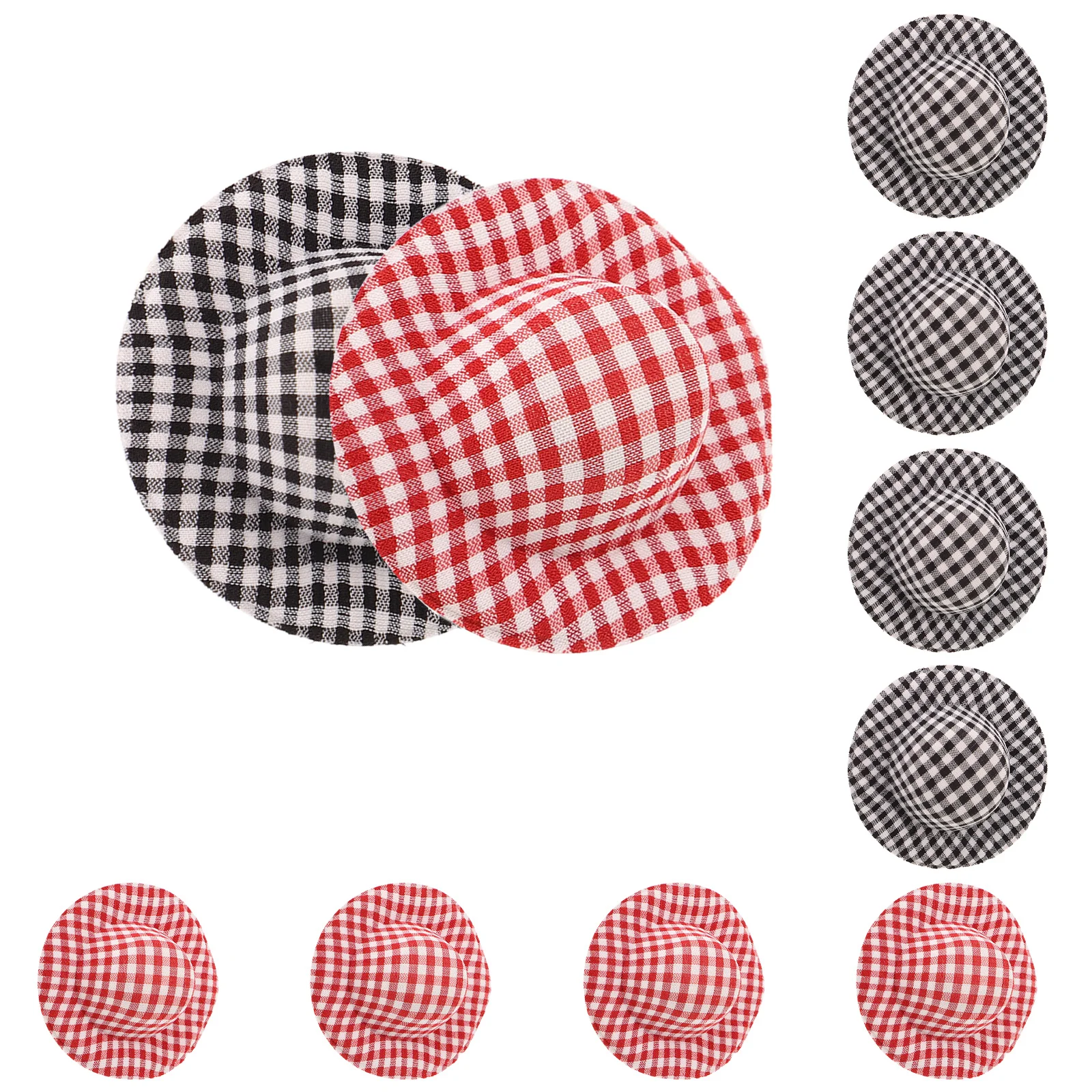 Мини-клетчатые шапки - Фотография_3