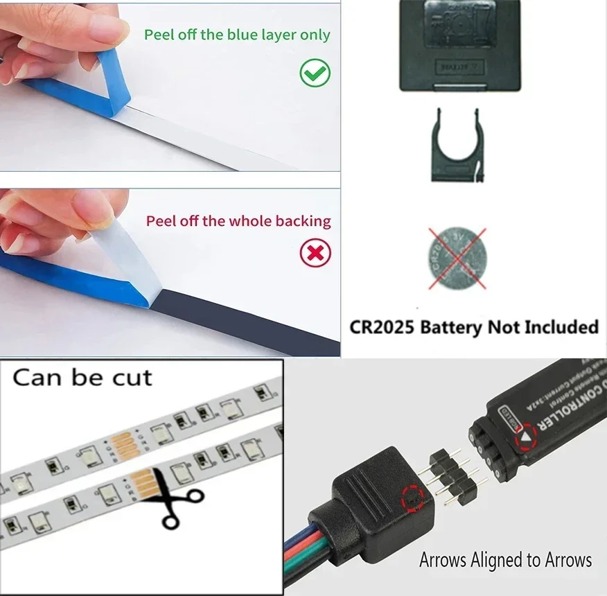 Usb 5 в светодиодная лента 5050 - Фотография_3