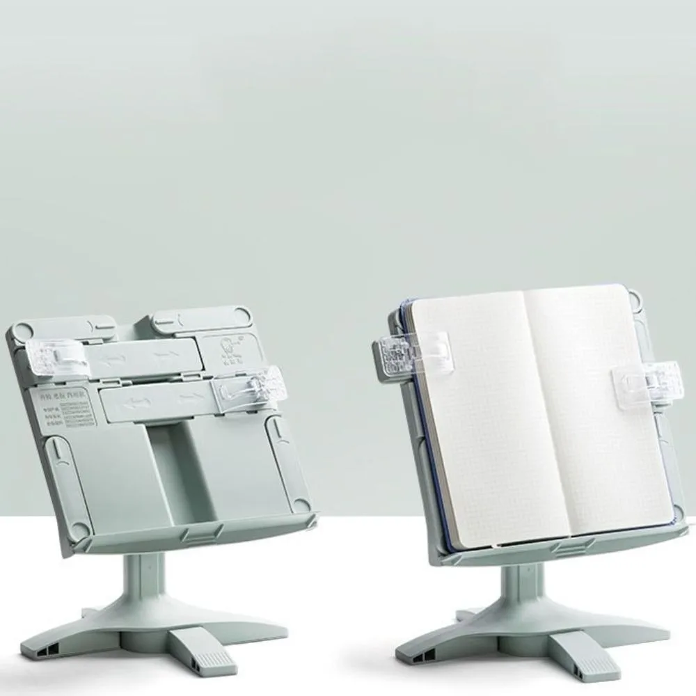 Подставка для книг с регулируемым углом подъема и зажимом - Фотография_4