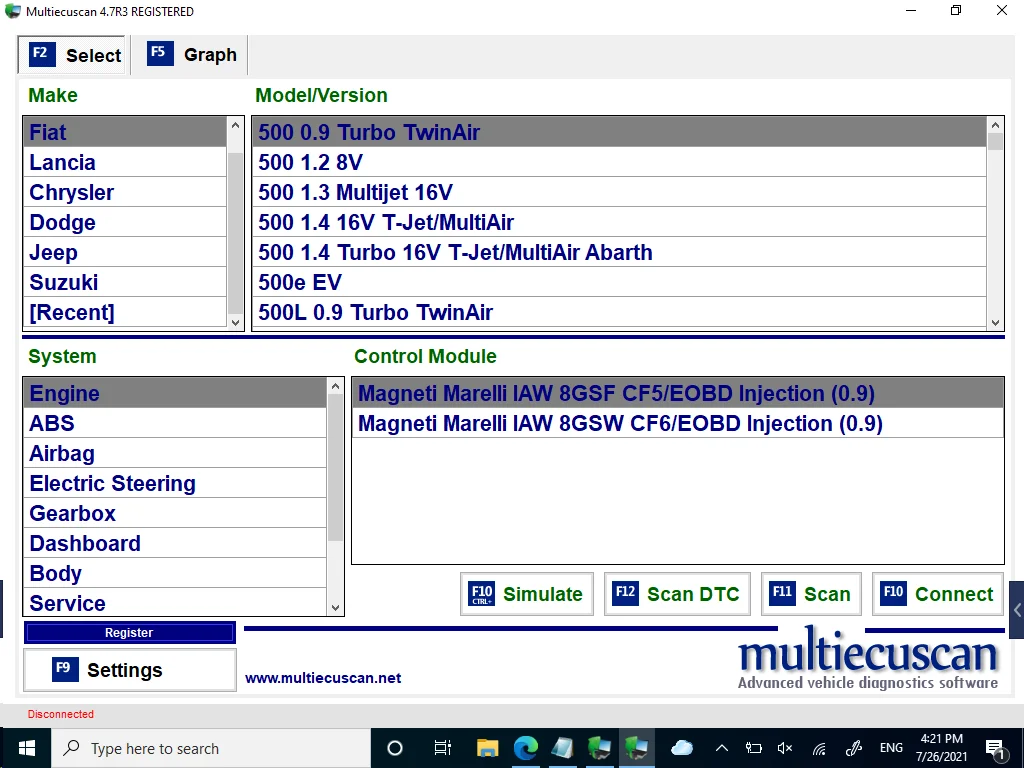 Новейшее программное обеспечение multiecuscan v4.8 - Фотография_3