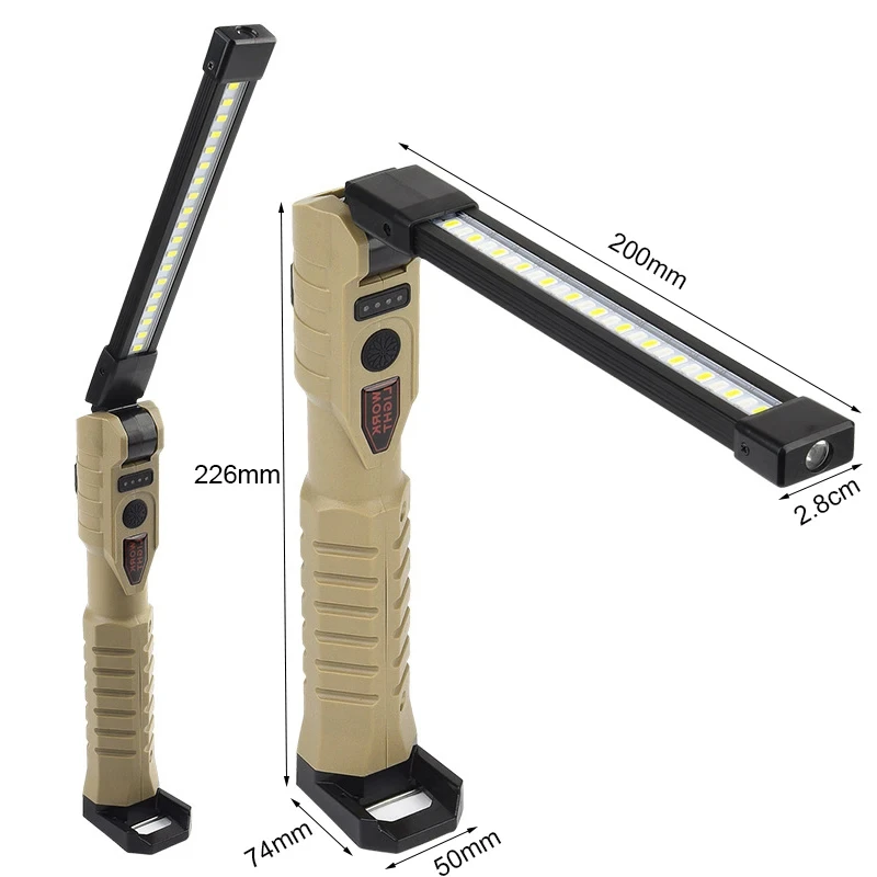 Складной cob xpe светодиодный рабочий фонарь - Фотография_3