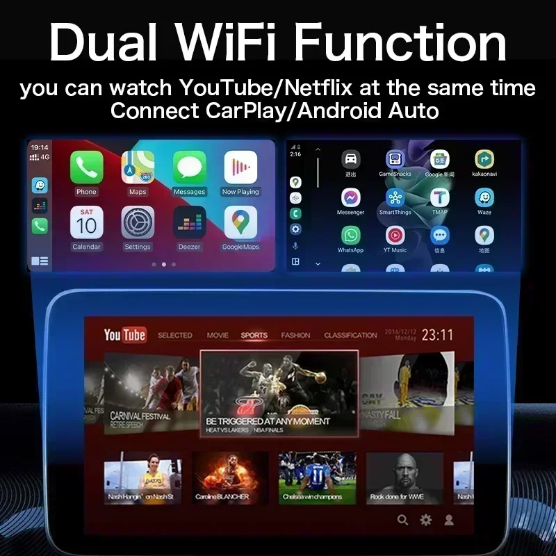 Andriod 12.0 smart video box wireless - Фотография_3