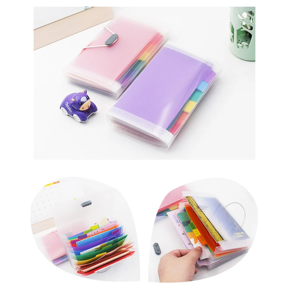 Расширяемая папка для файлов формата а6 с 13 карманами