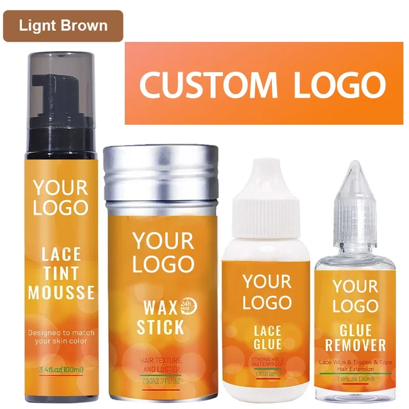 Lace glue custom logo lace tint