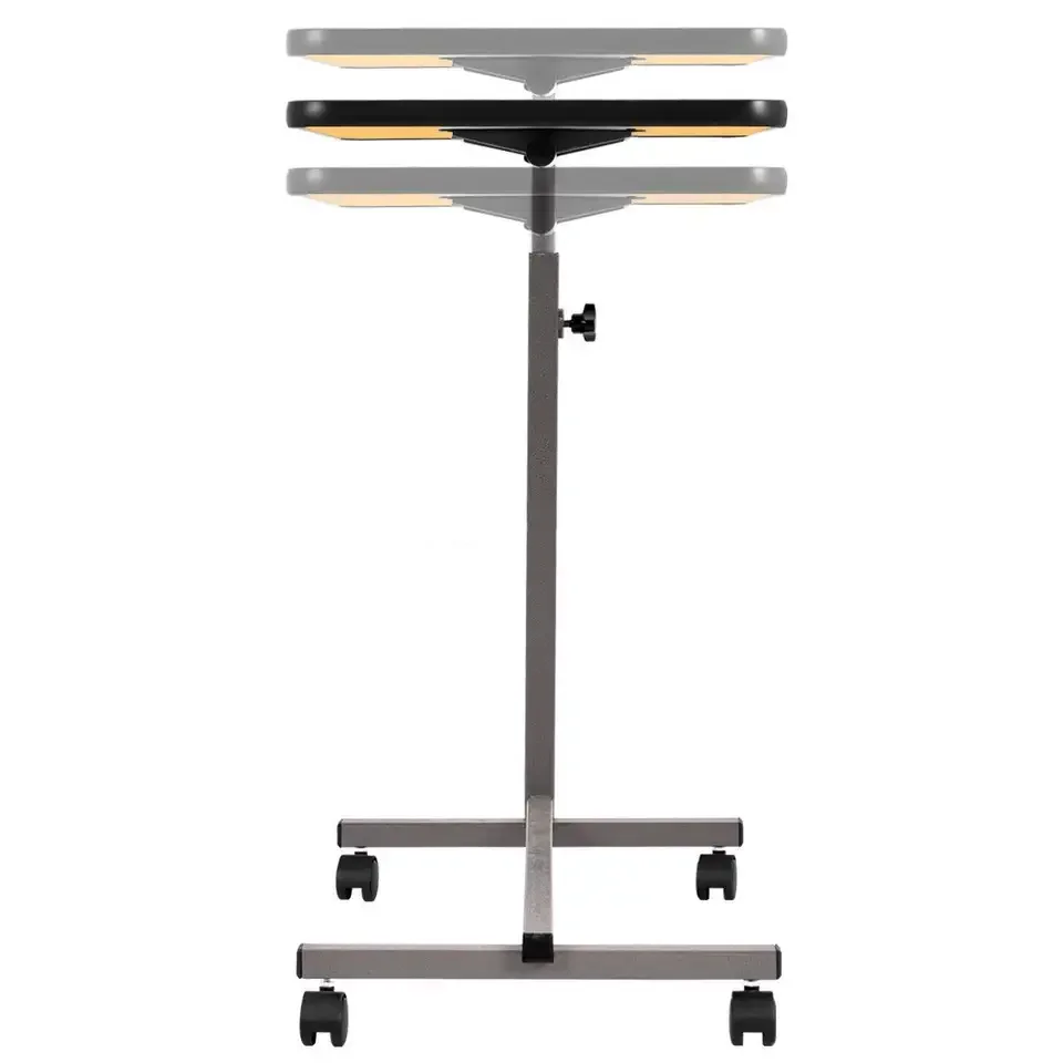 Многоцелевой мобильный боковой стол для домашнего офиса над кроватью - Фотография_4