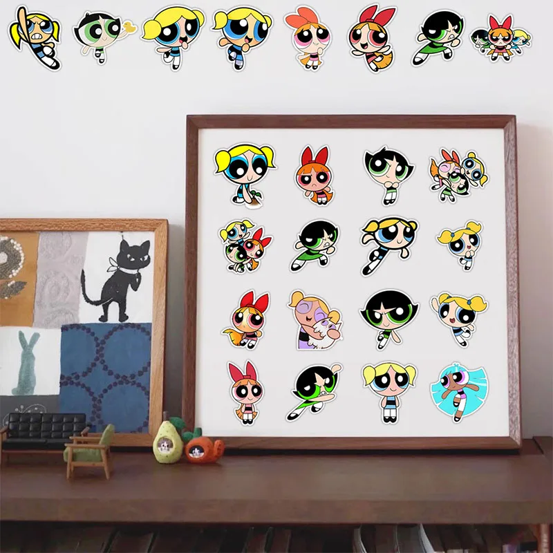Powerpuff girls diy наклейки с - Фотография_4