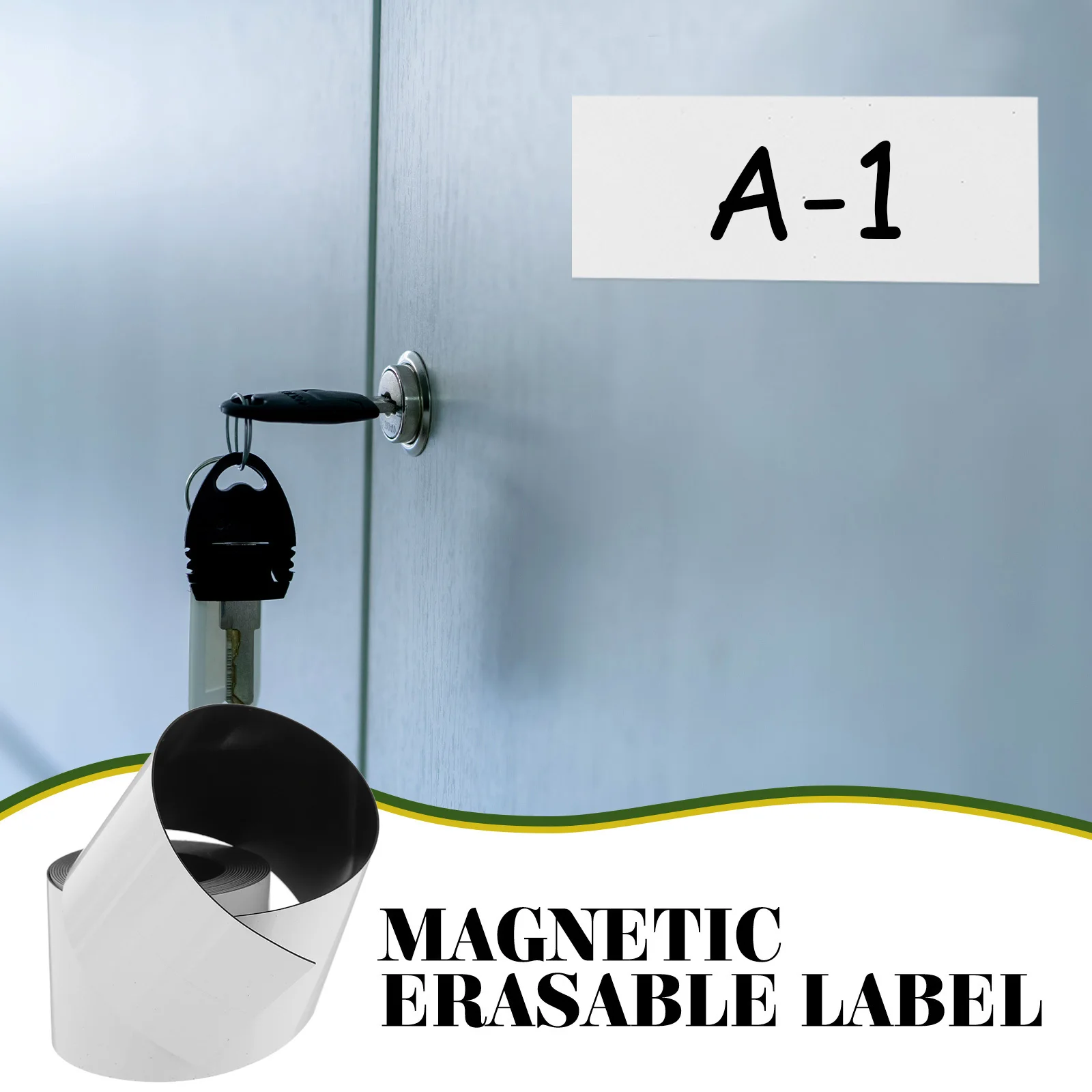 Магнитные стираемые этикетки 50 мм - Фотография_5