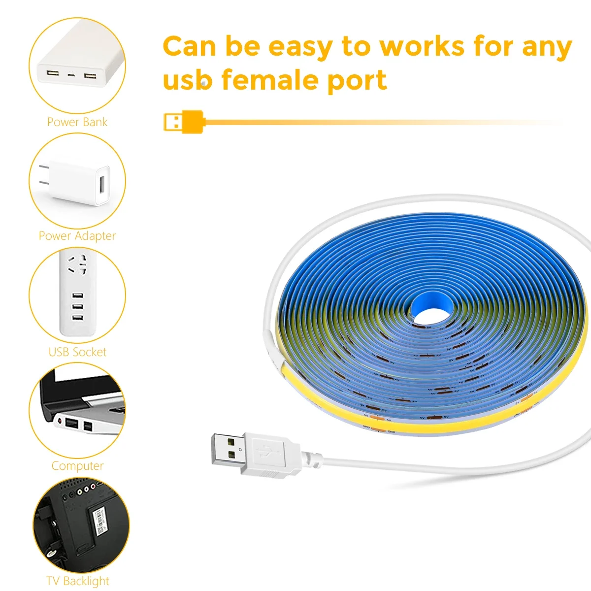 Светодиодная лента usb 5 в с сенсорным - Фотография_5