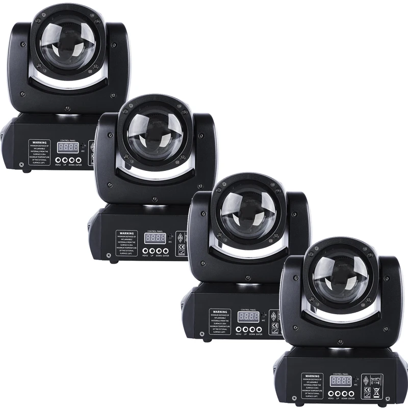 Светодиодный луч + точка + 18 вращающаяся призма 4 шт - Фотография_3