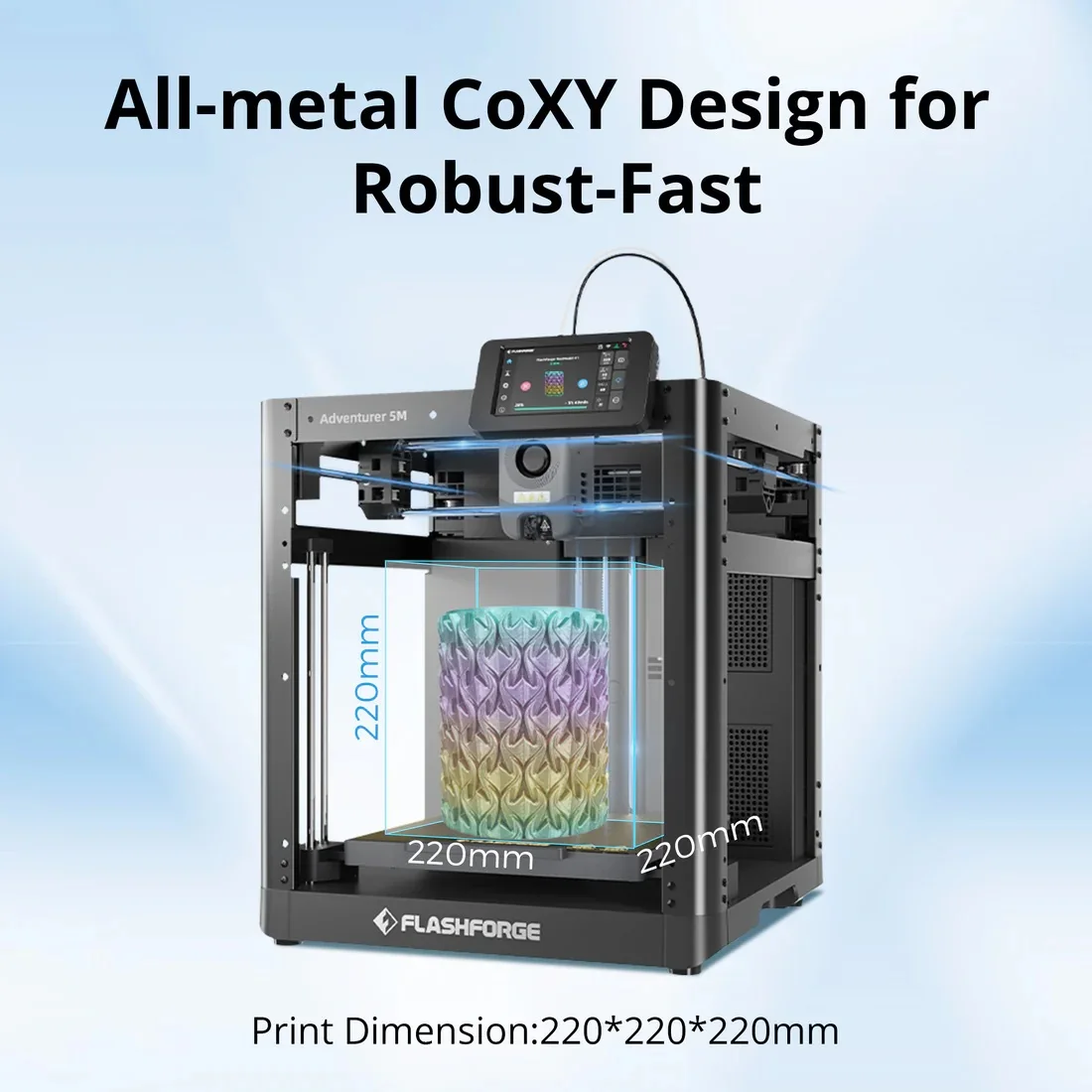 3d-принтер flashforge adventurer 5m fdm - Фотография_5