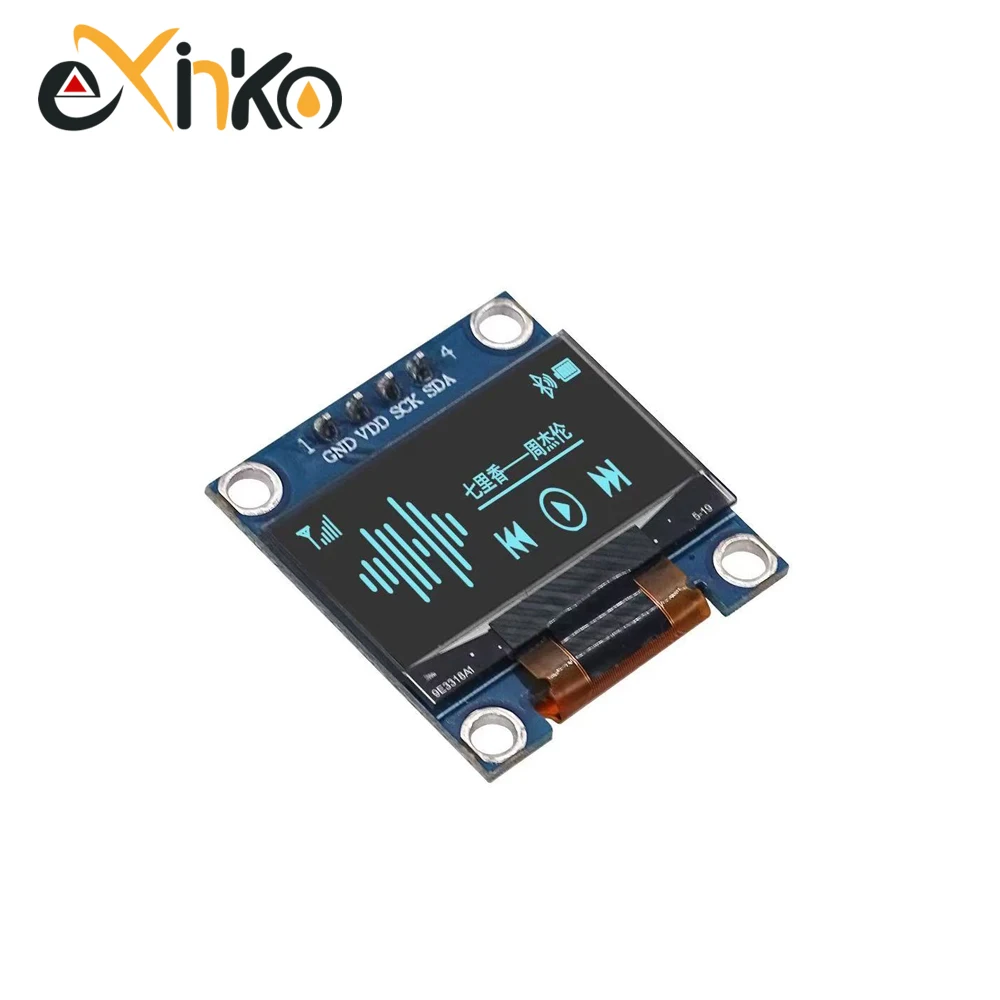 0,96-дюймовый модуль oled-дисплея i2c iic spi serial 128x64 жк-дисплей 3 - Фотография_5