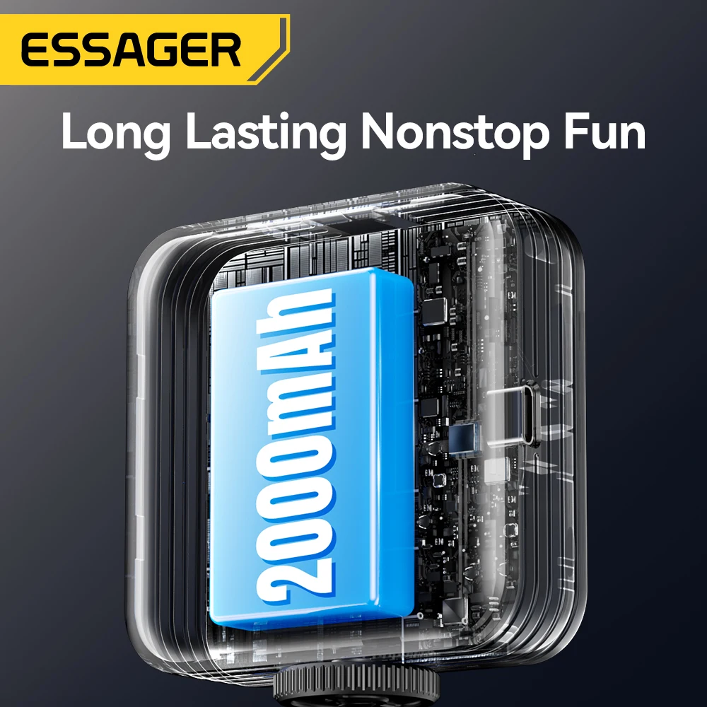 Essager pocket rgb fill light led - Фотография_5