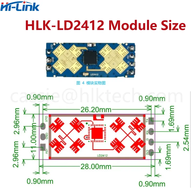 24g hi-link products датчик присутствия - Фотография_6